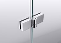 Duschkabine an Badewanne mit teillackierter Seitenwand- Serie SmartLINE Classic - Typ E231